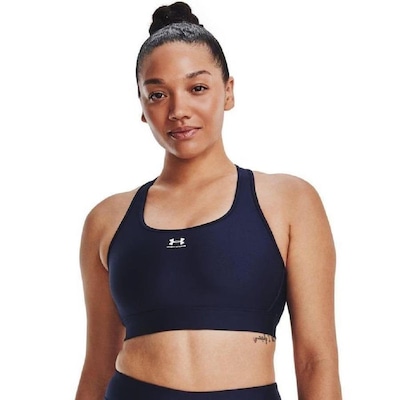 Top Fitenss Under Armour Hg Armour Mid Padl - Feminino - Foto 3