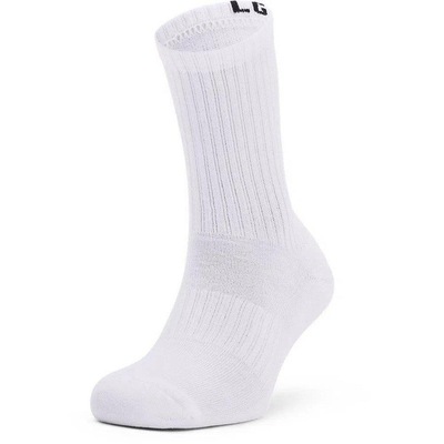 Kit Meia Cano Alto Under Armour 3X1 Core Cotton Cano Alto - Unissex - Foto 2