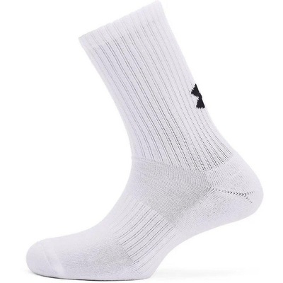 Kit Meia Cano Alto Under Armour 3X1 Core Cotton Cano Alto - Unissex - Foto 3