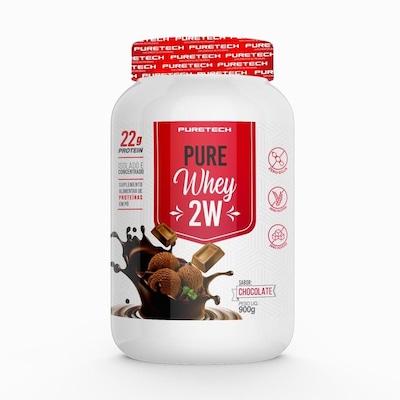 Whey Protein Pure Whey 2W 900G- Puretech - Foto 1