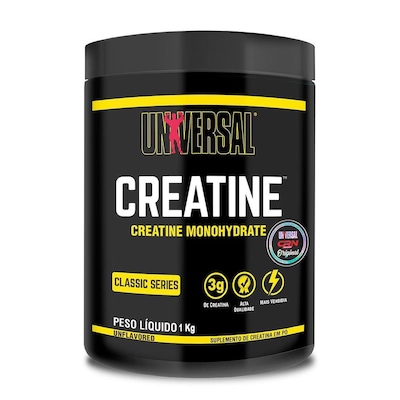 Kit Creatina Monohidratada 1Kg Universal Nutrition - Foto 1