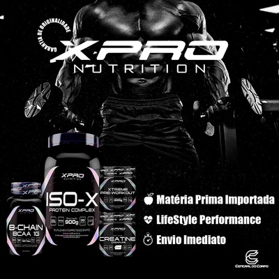 Kit Whey Protein Iso - X Complex 900G - Xpro Nutrition + Bcaa 250G - Universal - Foto 5