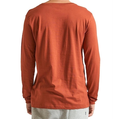 Camiseta Manga Longa Hurley O&O Solid - Masculina - Foto 2