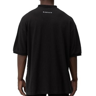 Camisa Polo Oakley Polo Back To Skul - Masculina - Foto 2
