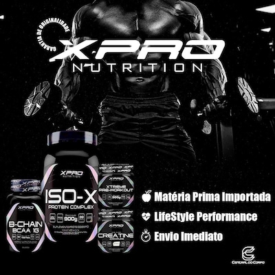 Whey Protein Iso Xpro Nutrition X Complex 900G - 2 Unidades - Foto 3