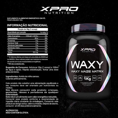Kit Egg Pro 454G - Universal + Waxy Maize 1Kg - Xpro Nutrition - Foto 3