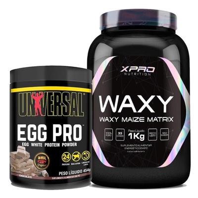 Kit Egg Pro 454G - Universal + Waxy Maize 1Kg - Xpro Nutrition - Foto 1