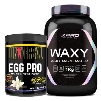 Kit Egg Pro 454G - Universal + Waxy Maize 1Kg - Xpro Nutrition - Foto 1