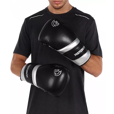 Kit Luva Muay Thai Boxe Pretorian Elite + Bandagem - Foto 5