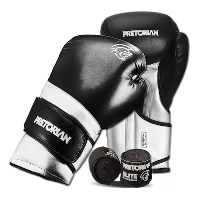 Kit Luva Muay Thai Boxe Pretorian Elite + Bandagem - Foto 1