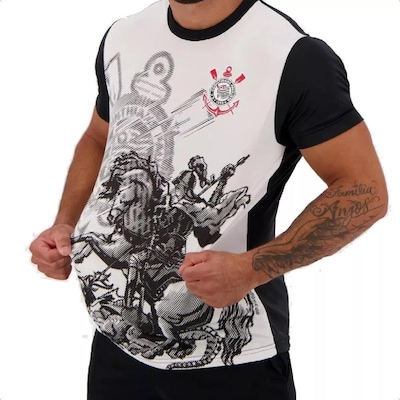 Camisa do Corinthians Spr Timão São Jorge - Masculina - Foto 2