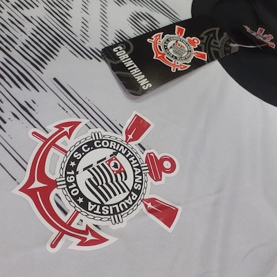 Camisa do Corinthians Spr Timão São Jorge - Masculina - Foto 5