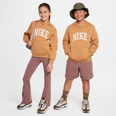 Blusão com Capuz Nike Sportswear Club Fleece - Infantil - Foto 3