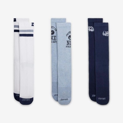 Meia Nike Everyday Plus - 3 Pares - Unissex - Foto 2