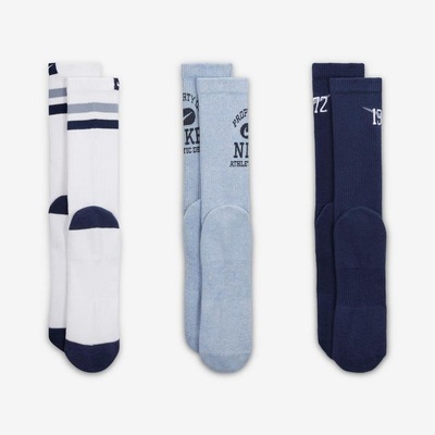 Meia Nike Everyday Plus - 3 Pares - Unissex - Foto 3
