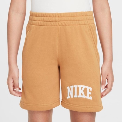 Bermuda Infantil Nike Sportswear Club FT HBR - Foto 4