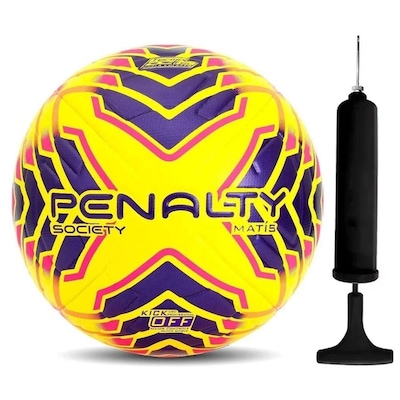 Bola Society Penalty Matís Xxiv + Bomba de Ar - Foto 1