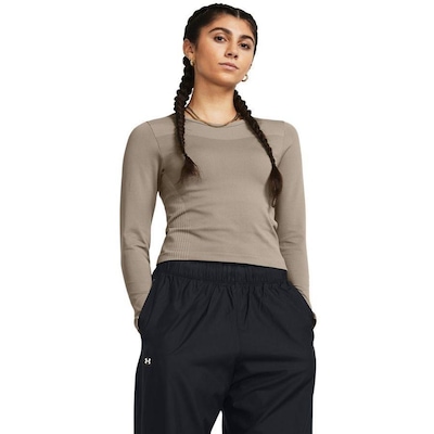 Camiseta Manga Longa Under Armour Vanish Elite Samless - Feminina - Foto 1