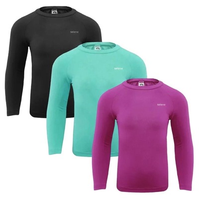 Camisa Térmica Selene Proteção Uv50+ - 3 Unidades - Infantil - Foto 1