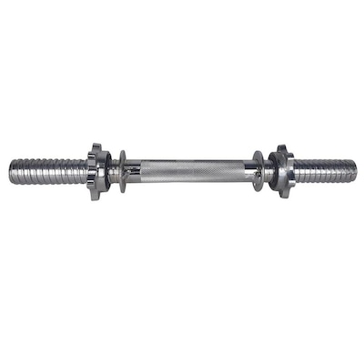 Barra Maciça 40 Cm Up Lift Recartilhada com Rosca Unissex - Foto 2