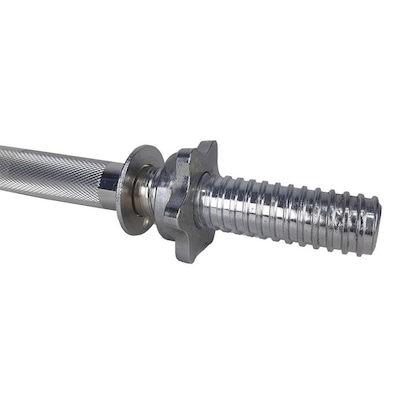 Barra Maciça 40 Cm Up Lift Recartilhada com Rosca Unissex - Foto 3