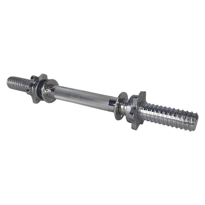Barra Maciça 40 Cm Up Lift Recartilhada com Rosca Unissex - Foto 1
