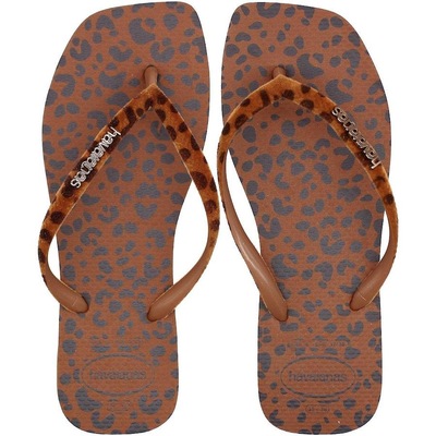 Chinelo Havaianas Slim Square Velvet - Feminino - Foto 1
