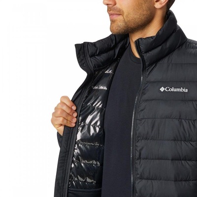 Jaqueta Puffer Columbia Powder Lite Masculina - Foto 3