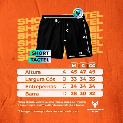 Short Performance Wear 3 Bolsos - Masculina - Foto 5
