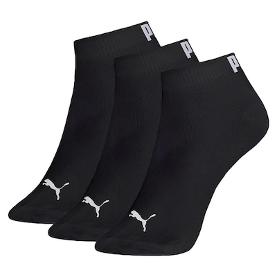 Kit 3 Pares de Meias Puma Sapatilha Esportiva - Adulto - Foto 2