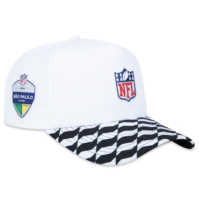 Boné New Era 9Forty A-Frame Calcada Nfl 2024 Sao Paulo Game - Masculino - Foto 6