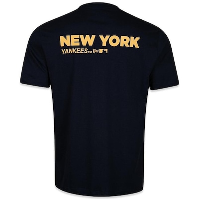 Camiseta New Era New York Yankees Core Essentials Style - Masculina - Foto 2