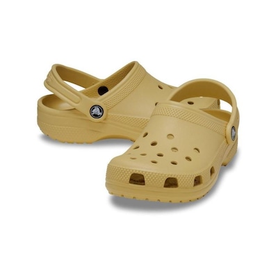 Sandália Crocs Classic Clog Kidst
 Wheat - Infantil - Foto 3