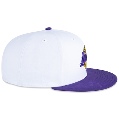 Boné New Era 9Fifty Nba Los Angeles Lakers World Of Logos - Masculino - Foto 5