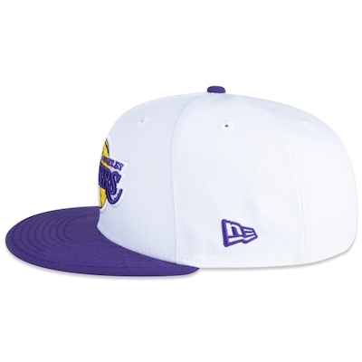 Boné New Era 9Fifty Nba Los Angeles Lakers World Of Logos - Masculino - Foto 4
