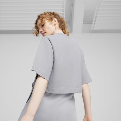 Camiseta Puma Oversized Classics - Feminina - Foto 5