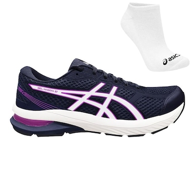 Tênis Asics Gel-Nagoya St + Meia - Feminino - Foto 1