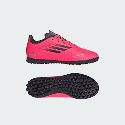 Chuteira Society adidas F50 Club Travas - Infantil - Foto 4