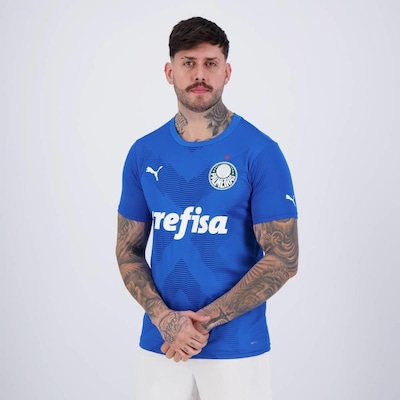 Camisa do Palmeiras I 2023 Puma Goleiro Jogador - Masculina - Foto 3