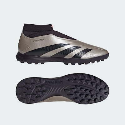 Chuteira Society sem Cadarços adidas Predator League - Adulto - Foto 4