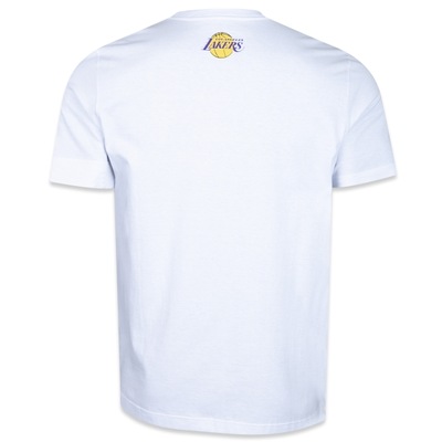 Camiseta New Era Regular Nba Los Angeles Lakers World Of Logos - Masculina - Foto 2