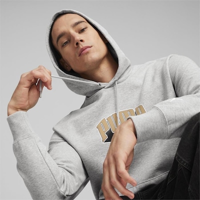 Blusão de Moletom com Capuz Puma Team - Masculino - Foto 5