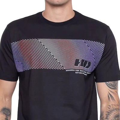 Camiseta Hd Tech Stripe - Hd - Masculina - Foto 4