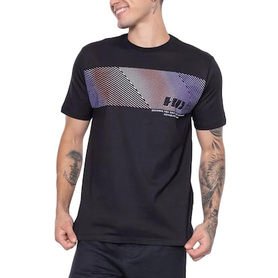 Camiseta Hd Tech Stripe - Hd - Masculina - Foto 1