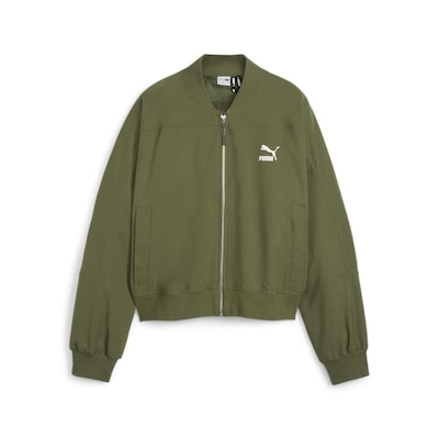 Jaqueta Bomber Puma Classics Shiny Feminina - Foto 1