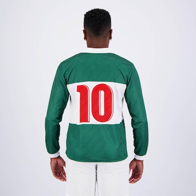 Camisa Manga Longa Palmeiras Retro 1996 - Foto 4