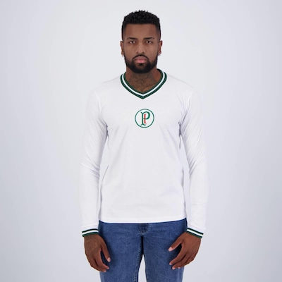 Camisa Manga Longa Palmeiras Goleiro Retro 1937 - Foto 1