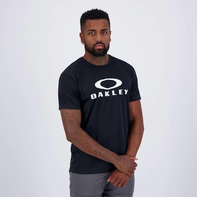Camisa Oakley Logo Ss Ii - Masculina - Foto 2