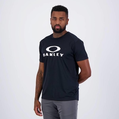 Camisa Oakley Logo Ss Ii - Masculina - Foto 3
