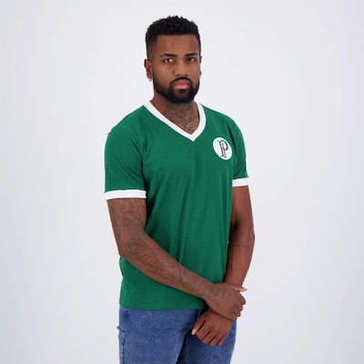 Camisa Palmeiras Retrô Tri - Foto 2